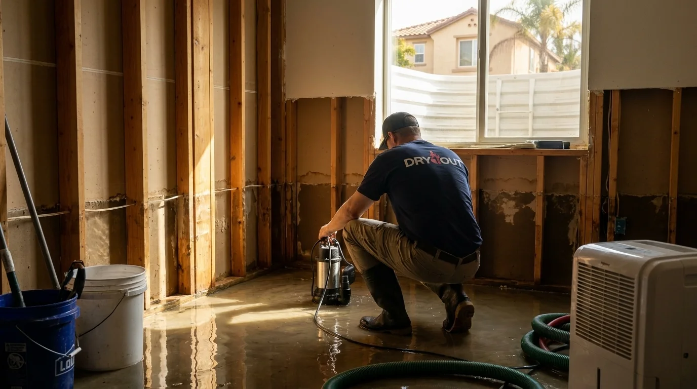 24/7 Emergency Basement Flooding Cleanup in Vista